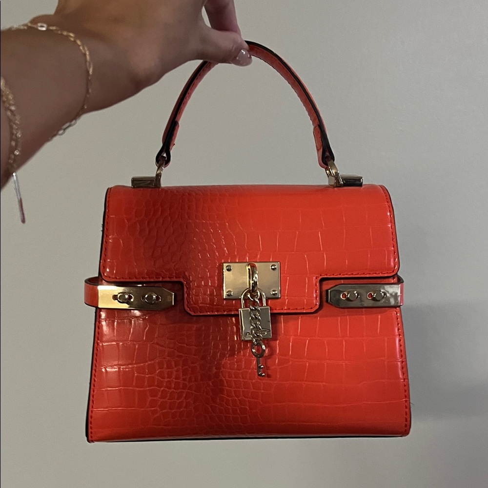 Orange Handbag
